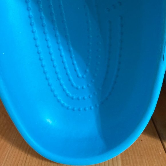 NEW! Crocs CLASSIC Men Size 17 Retired Digital Aqua Color Clogs Shoes Sneakers - Picture 8 of 11